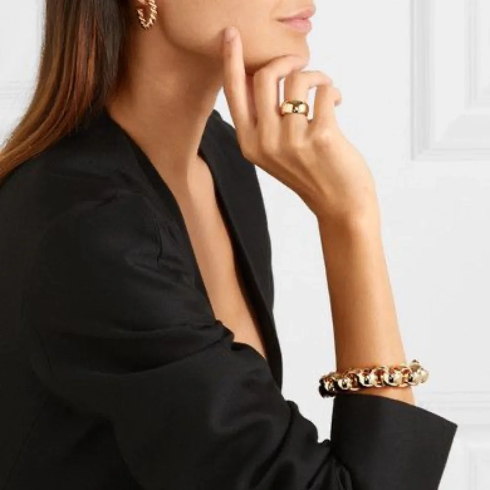 Laura Lombardi Luna Bracelet and Luna Ring size 7